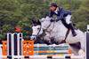 can also go fast in the jump off and still doesn\'t touch the upper rails. He is a lot of fun to ride and to show. 