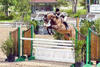 , jumping with rangy scope and Holly Orlando on board.